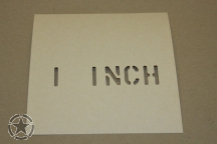 Schriftschablonen 1 