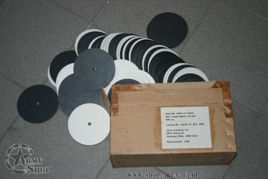 US ARMY Schießscheiben Disc Spotter 5.0 inch D=125 mm