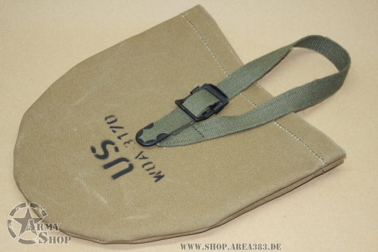 Canvas Cover Schaufel  mit Aufdruck US