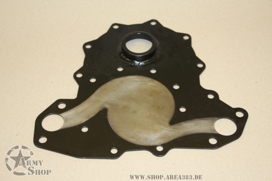 Halteplatte Wasserpumpe 6,5 D  (Flachriemen)