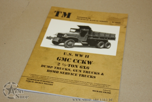 Buch Deutsch / Englisch GMC CCKW  48 Seiten