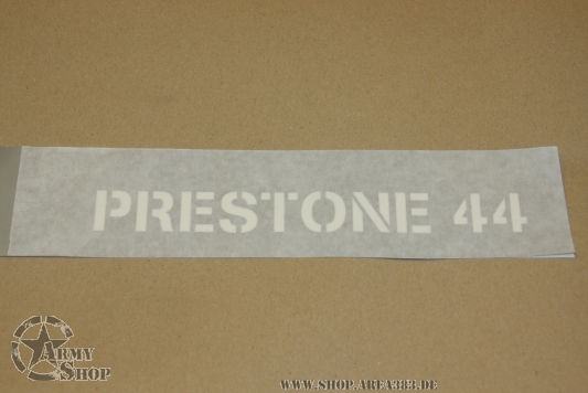 Lackierschablone PRESTONE 44 Klebefolie