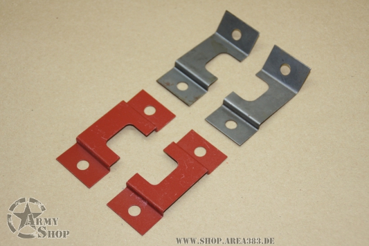 Pedalbleche für Kupplung und Bremse (set 4 Stück)