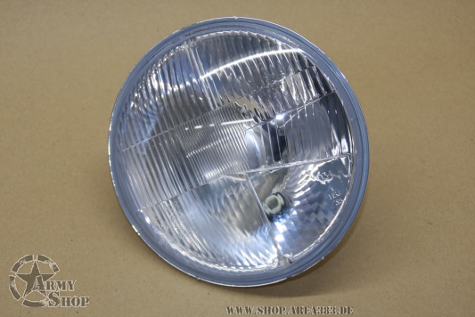 1 Stück Hauptscheinwerfer H4 mit Standlicht gewölbtes Glas