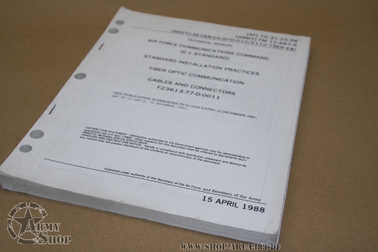 TO 31-10-34 STANDARD INSTALLATION PRACTICE FM 11-487-5