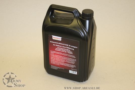 5 Liter Classic Einbereichsmotorenöl unlegiert SAE 30