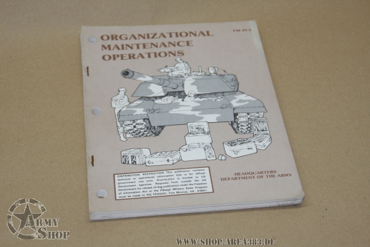 FM 29-2 Organizational Maintenance Operations