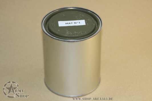 1 Liter Olive Drab Ordnance Matt für alle WW2 Fahrzeuge
