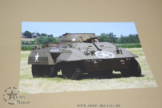 Foto ,M8 Greyhound 42 cm x 29 cm