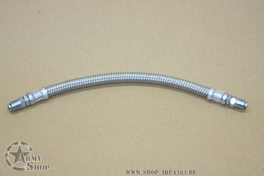 Ölschlauch Willys MB kurz  26 cm Metallausführung