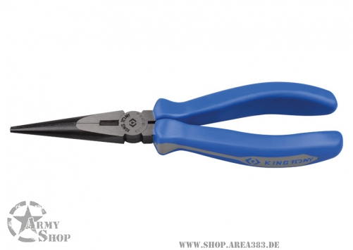 Spitzzange mit halbrunden Backen 165 mm