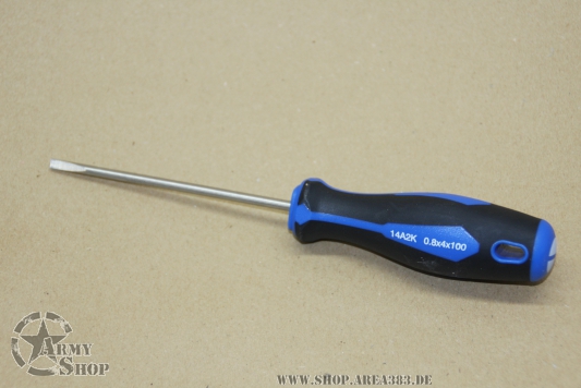 Schraubendreher für Schlitzschrauben  4 x 100 mm