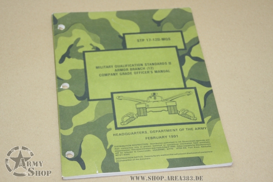 armor branch 12 manual qualification standards