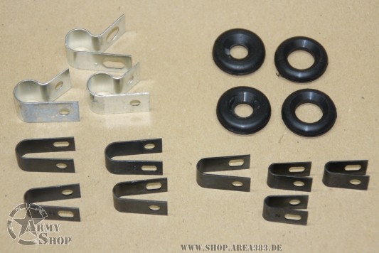 Trailer Kabel Clip Set