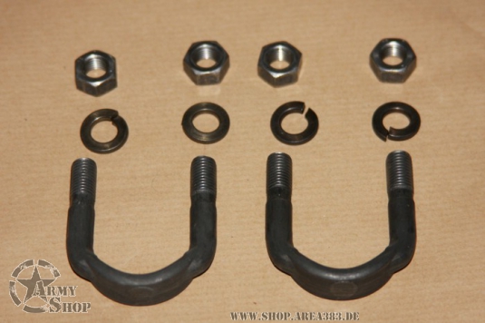 Befestigungskit für Kreuzgelenke U Bügel Set 35,7 mm
