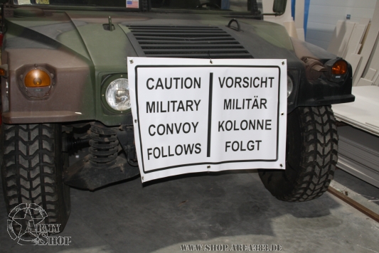 Banner CONVOY FOLLOWS 95 x 65 cm