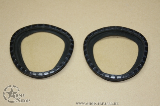 US Army M17A1/A2 Gas Mask Outserts / Eye lens