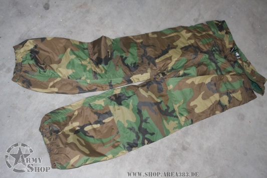 US Woodland Goretex Hose   Gr L
