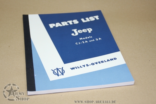 Teilekatalog CJ2A und CJ3A