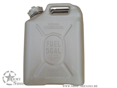 US Army Kanister Jerry can Kunststoff 5 Gallonen
