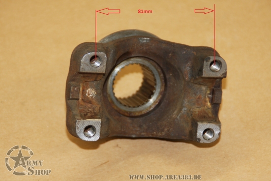 Flansch Differential Eingang Hmmwv 12K  (81mm)