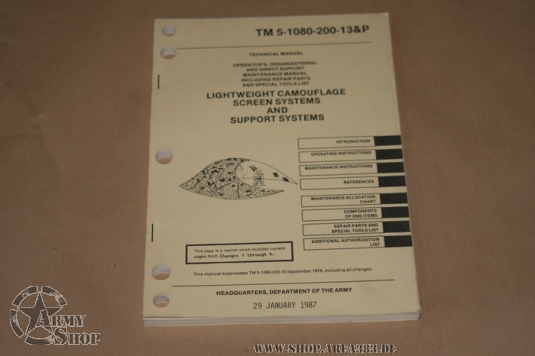 TM 5-1080-200-13&P Camouflage Systems