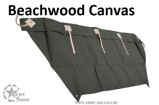 Plane Fahrerhaus Dodge WC Canvas Stoff Heavy Beachwood