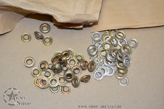 144 Nieten 2-teilig aus US Army Bestand