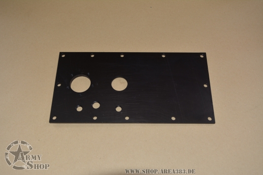 Abdeckplatte Kraftstofftank HMMWV  3 Loch