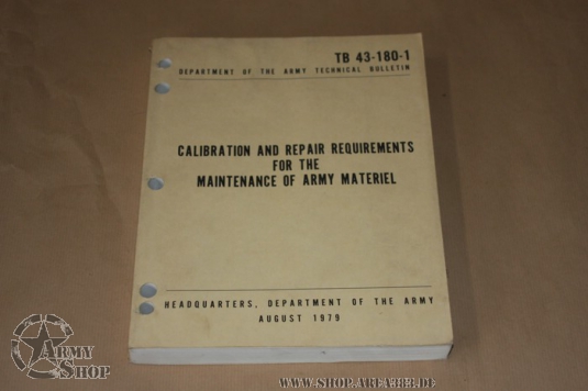 TB 43-180-1 Calibration and Repair