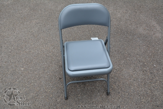 US Feldklappstuhl Metall gepolstert