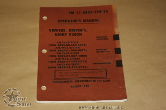 Night Vision TM 11-5855-249-10