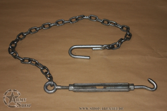 Kette mit Spannschloss aus Army Beständen
