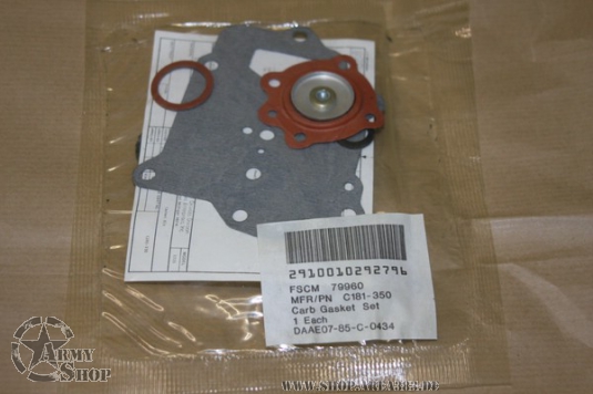 Vergaser Dichtsatz Ford Mutt M151  Zenith
