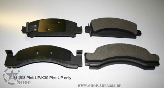 Bremsklötze vorne M1008 chevy Pick Up K30