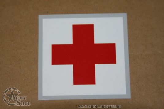 Aufkleber  Rot Kreuz