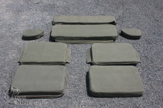 Sitzpolster Willys MB Satz Canvas Stoff
