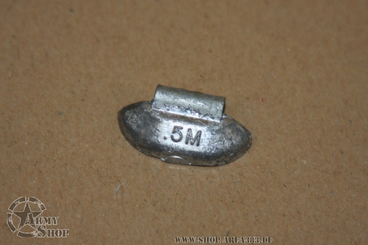 Bleigewicht für die HMMWV Felge 1/2 ounce