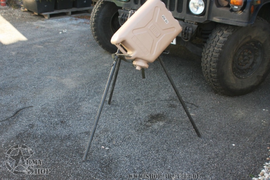 Kanisterständer US ARMY aus Aluminium