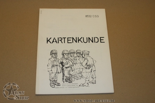 Anleitung in Deutsch Kartenkunde