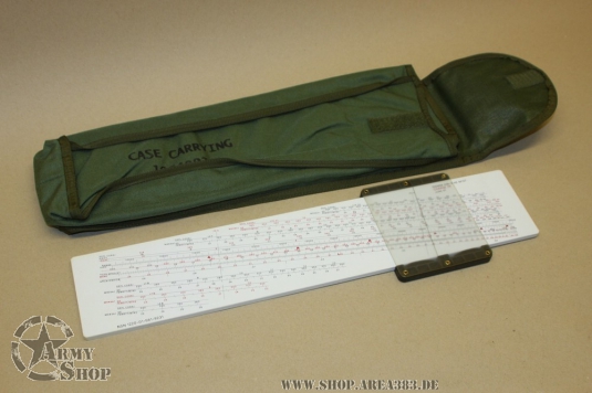 Graphical Firing Scale used on 105MM, and 155MM Howitzers