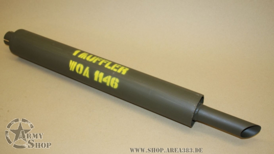 Willys Auspufftopf rund