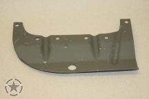 Schutzplatte Motor  Riemenscheibe