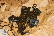 Umlenkung in der Heckklappe CUCV K5 M1009