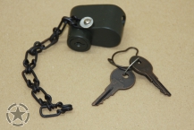 Reserveradschloß mit 2 Schlüsseln