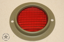 Reflektor rund Rot