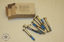 10 Stück Sechskantschraube  2 Inch lang  ( 1/4-20 Grade 8)