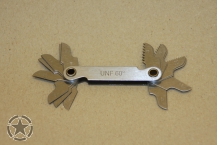Gewindeschablone Zoll UNF ( Feingewinde)  16 Blatt