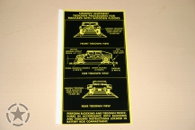 US Army  Aufkleber Shipment HMMWV Army Hummer
