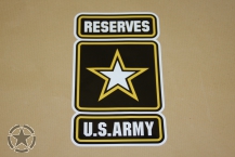 Aufkleber US ARMY RESERVES 16 cm x 9,5 cm